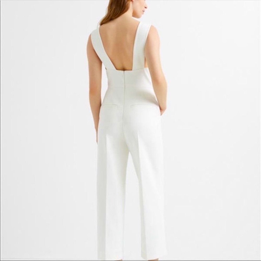 Club Monaco White Jumpsuit